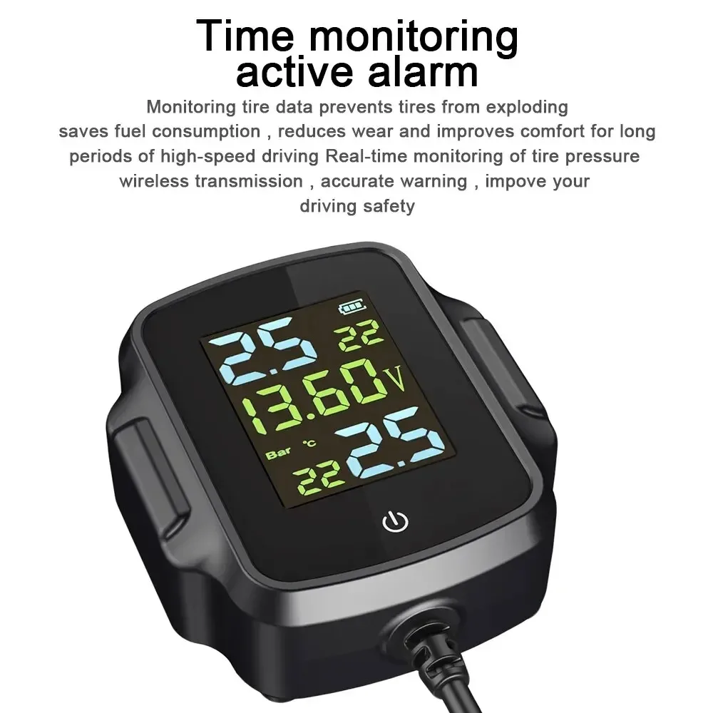 motorcycle tyre pressure monitoring system