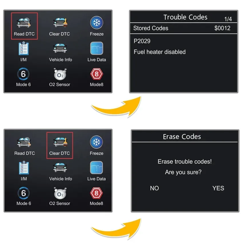 vehicle code reader