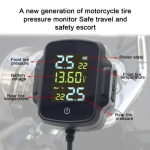 How to install a motorcycle TPMS tire pressure monitoring system 1 motorcycle tpms sensor