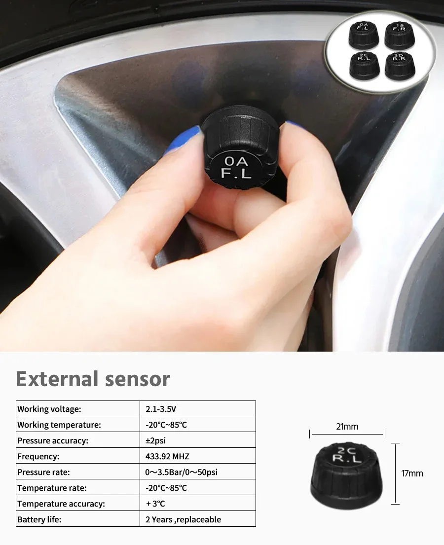 tire air pressure sensor
