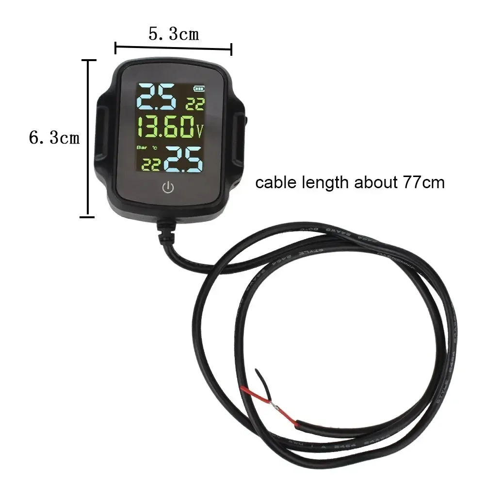 bluetooth tire pressure monitor motorcycle