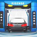 Contactless car wash machine