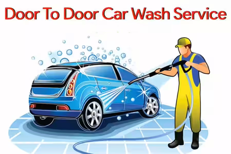 Door-to-door car wash