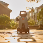 Mobile car wash machine