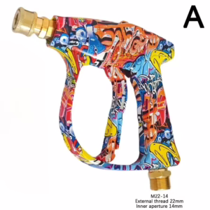 All-in-One Spray Gun: 3400 PSI High-Pressure Washer Gun with Foam Cannon and Nozzles