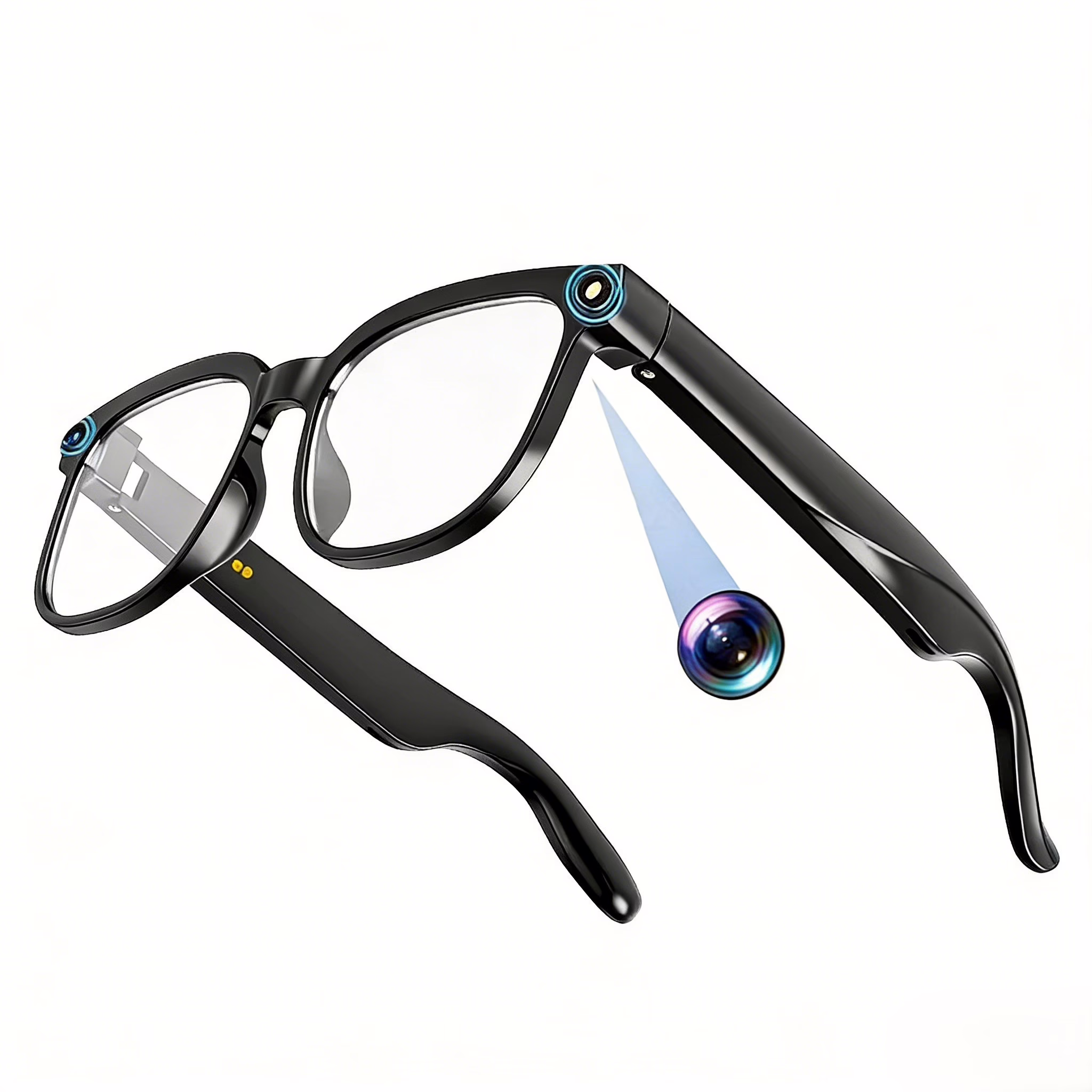 AI Smart Glasses with 8MP Camera, Real-Time Translation, Bluetooth Call, IP65 Waterproof 3 AI Smart Glasses with 8MP Camera, Real-Time Translation, Bluetooth Call, IP65 Waterproof - Image 3