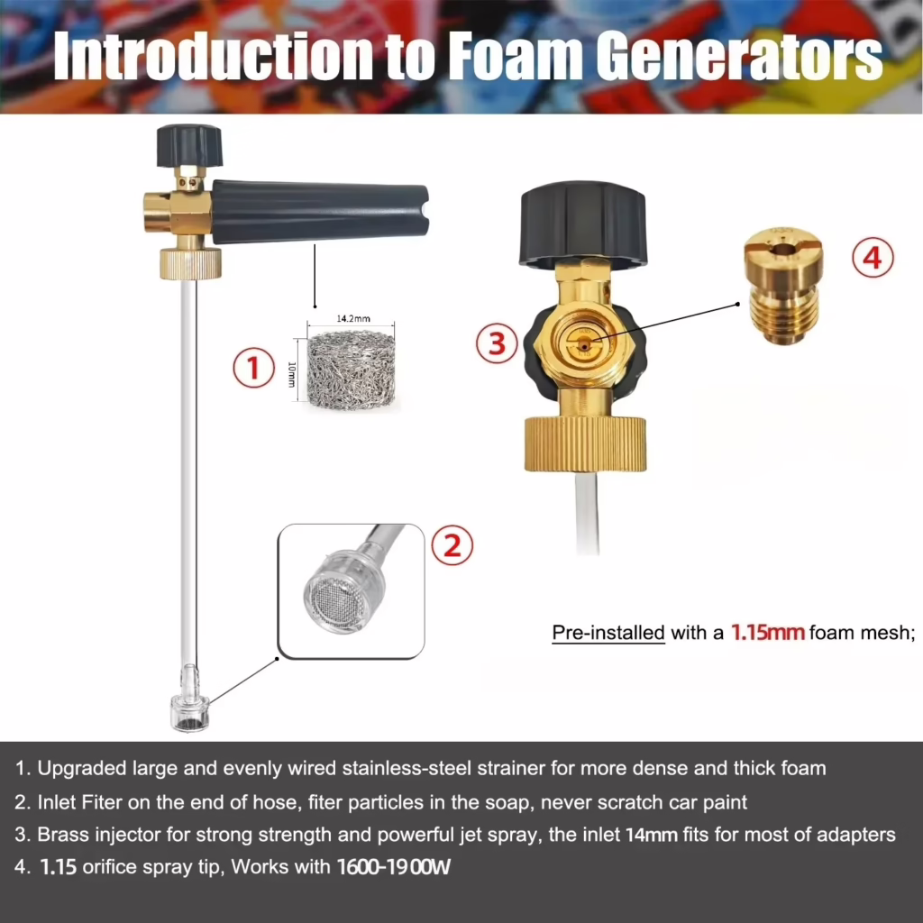 Foam Cannon Installation