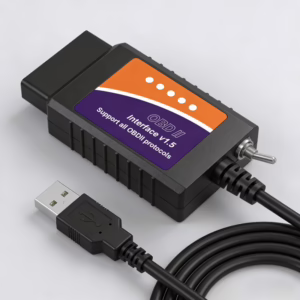 USB ELM327 V1.5 OBD2 Scanner - Programming Tool with HS/MS-CAN Switching