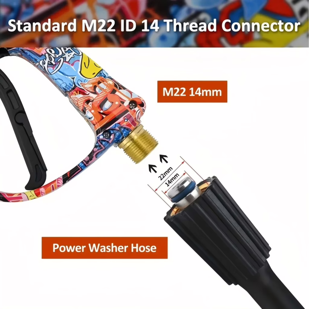 standard m22 id 14 thread connector